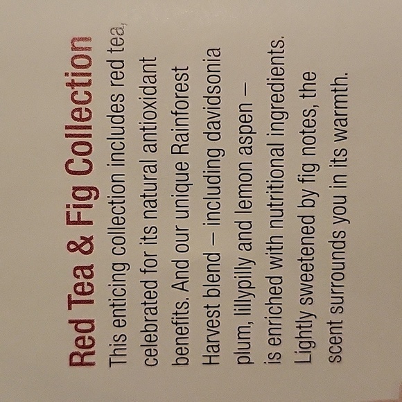 Red Tea & Fig Body Collection - Picture 7 of 7